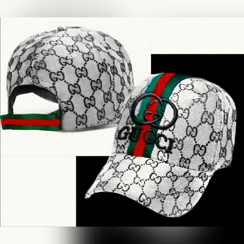Gucci Original Monogram Gray Supreme Canvas Hat - Picture 13 of 13
